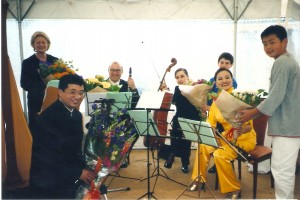 Xue Bing Chen performing in Melbourne