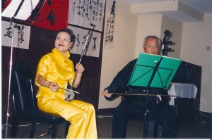 Xue Bing and William Lai performing an Erhu duet