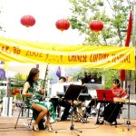 Xue Bing performing at the Chinese Culture Festival